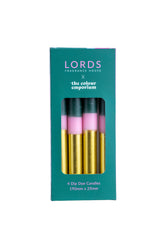 Velas cónicas sumergidas a mano de Oxfordshire
